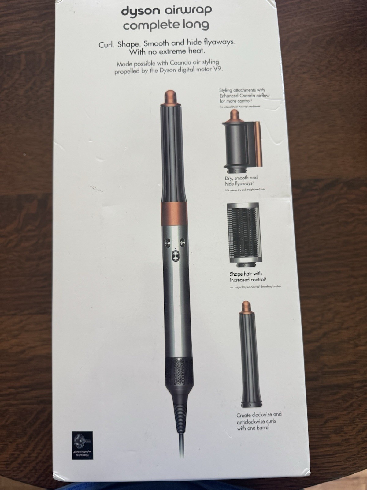 Dyson Airwrap Complete Long Multistyler – Nickel/Copper
