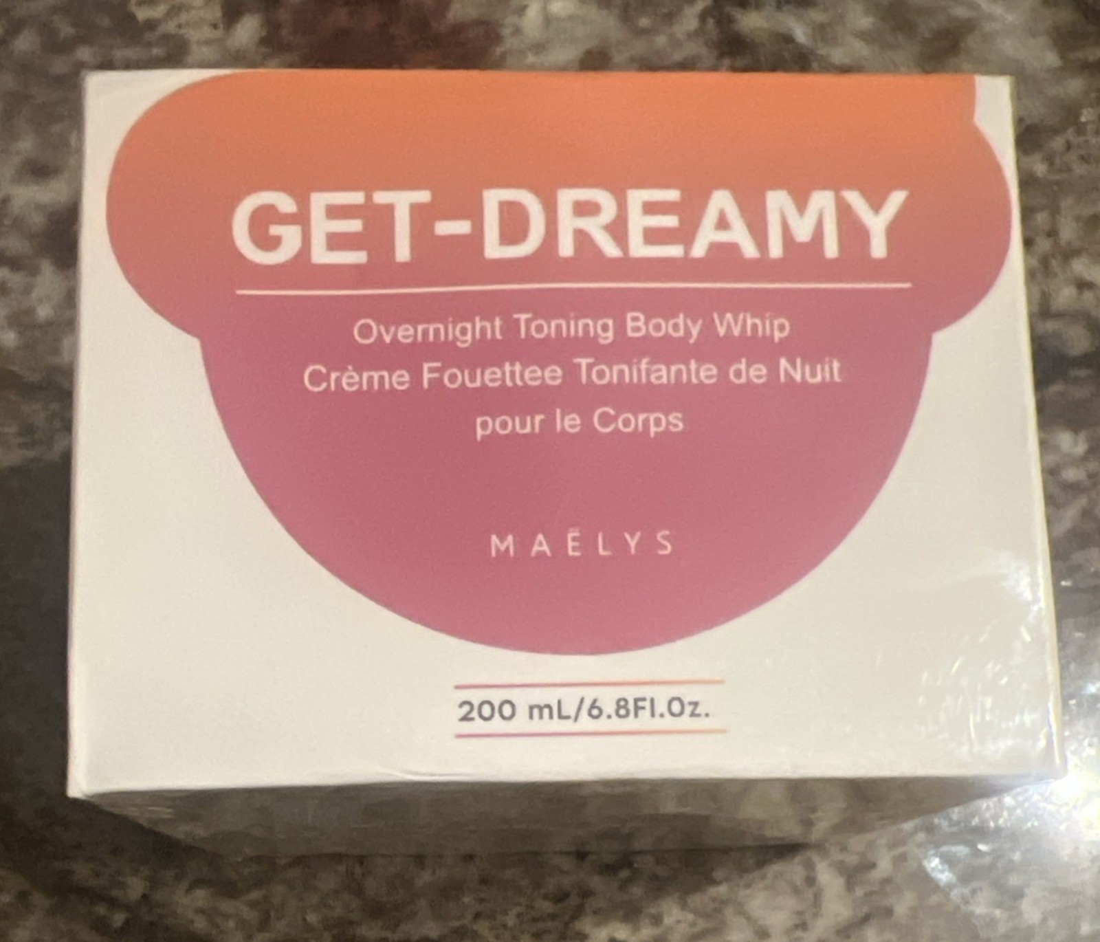 MAELYS GET-DREAMY Overnight Toning Body Whip 6.8 oz / 200 ml New in Box