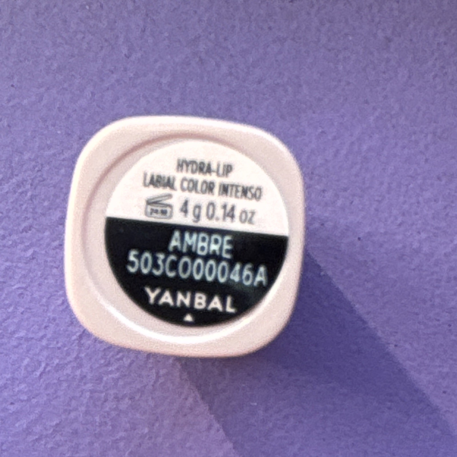 Yanbal Hydra-Lip Lipstick Ambre Shade 4g 0.14oz 24M PAO MPN 503C000046A