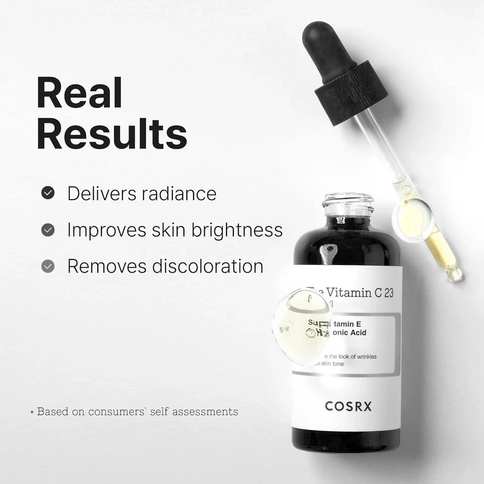 COSRX Pure Vitamin C 23% Serum with Vitamin E & Hyaluronic Acid (20ml)