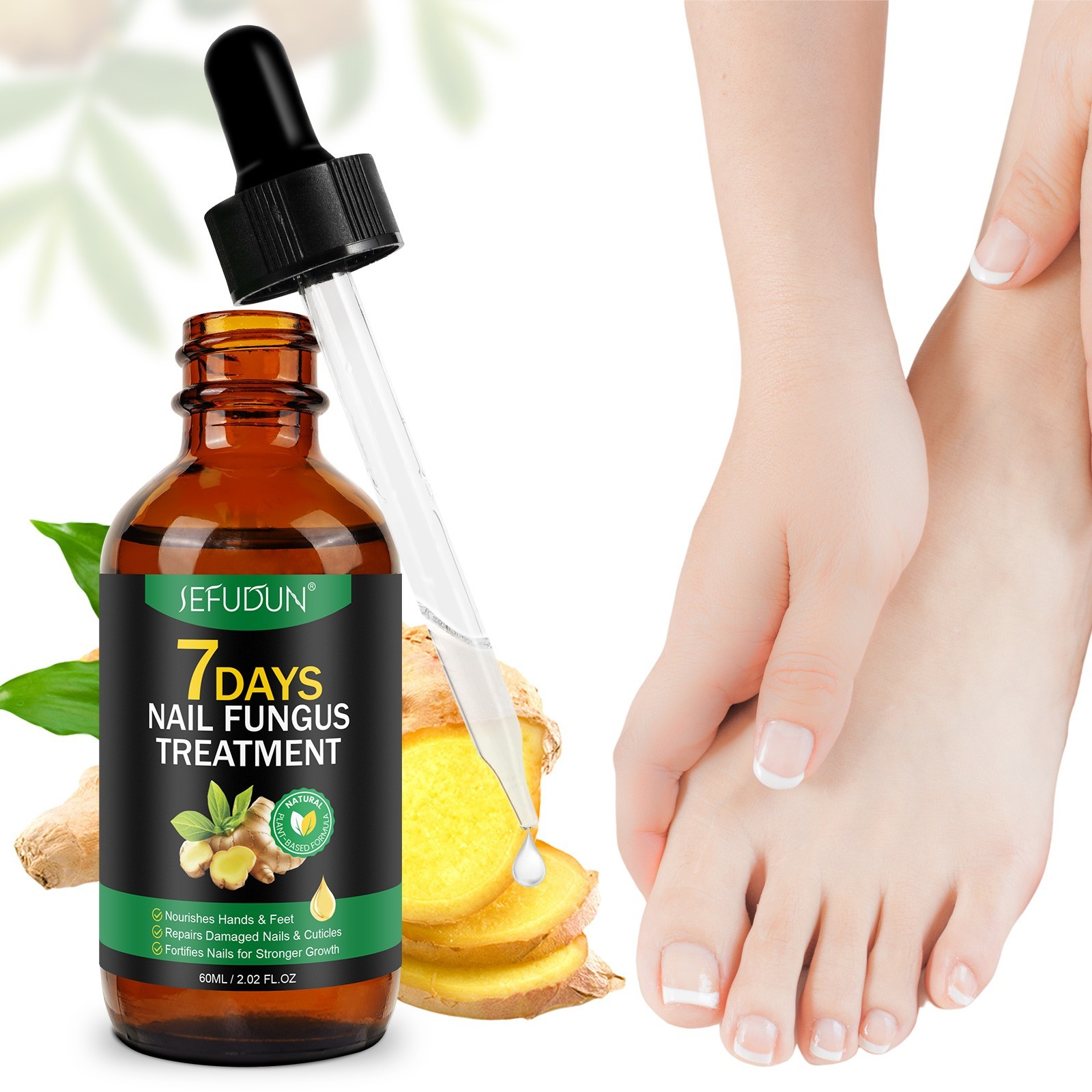 7 Days Nail Fungus Treatment – Extra Strength Repair for Nails & Cuticles 60ML