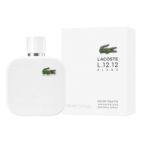 L.12.12 Blanc Eau de Toilette 3.3 Fl Oz Luxury Men’s Fragrance United Kingdom