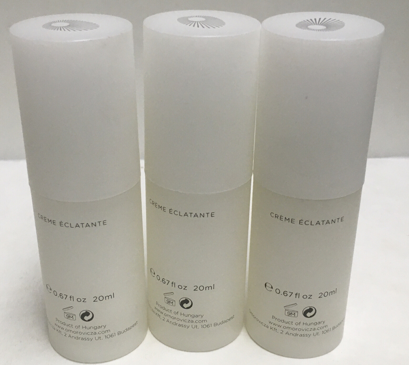 Pack of 3 Omorovicza Illuminating moisturizer 0.67 fl oz each new without box