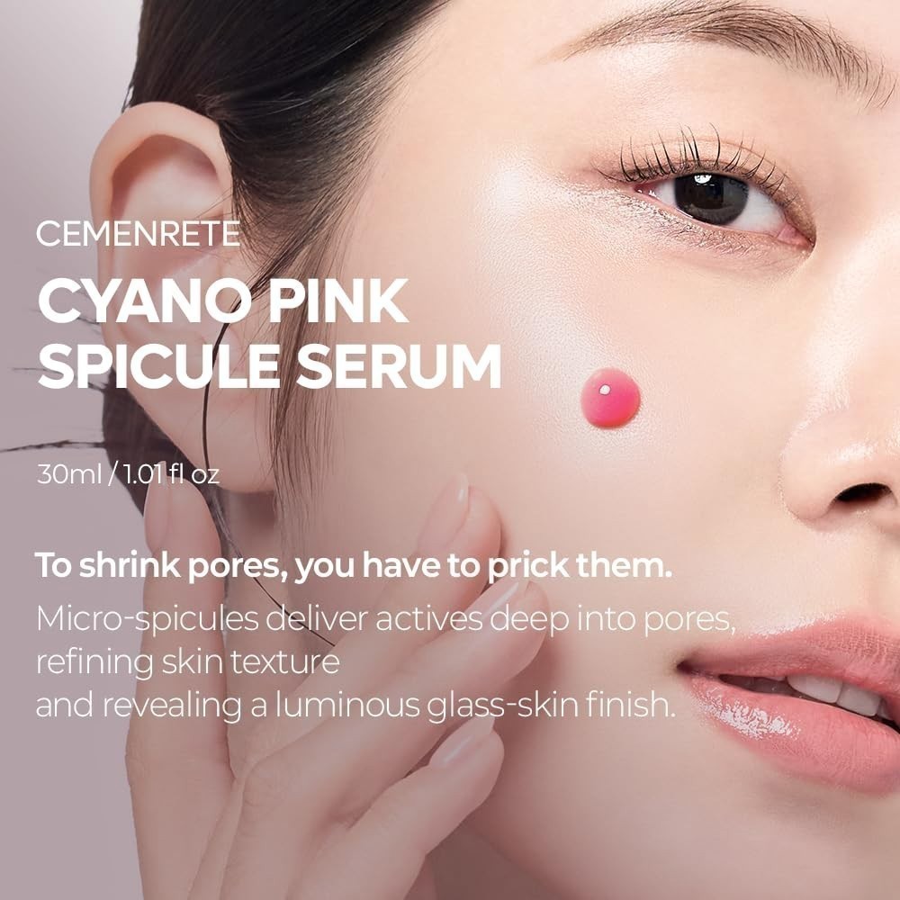 Dr.Melaxin Cemenrete Cyano Pink Spicule Serum with Calcium skin care Two set US