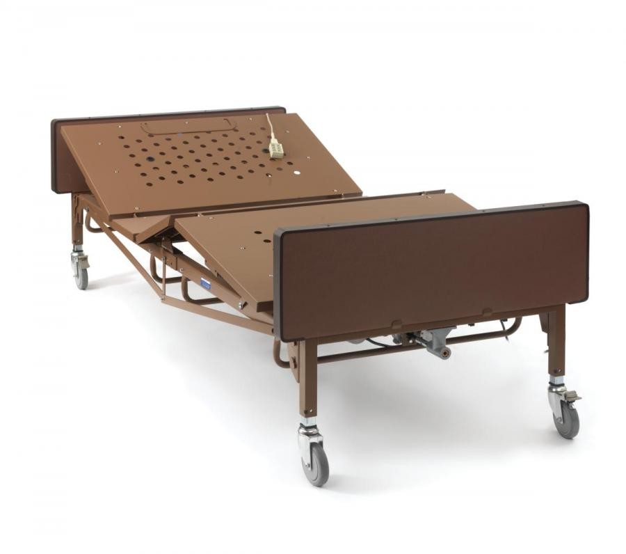 Medline Bariatric Hospital Bed 18-26.5″ Height Range 600 Lb Cap. Full Electric