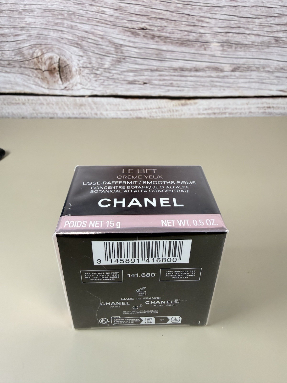 CHANEL Le Lift Creme Yeux Eye Cream – 0.5 fl oz New In Sealed Box 100%Authentic