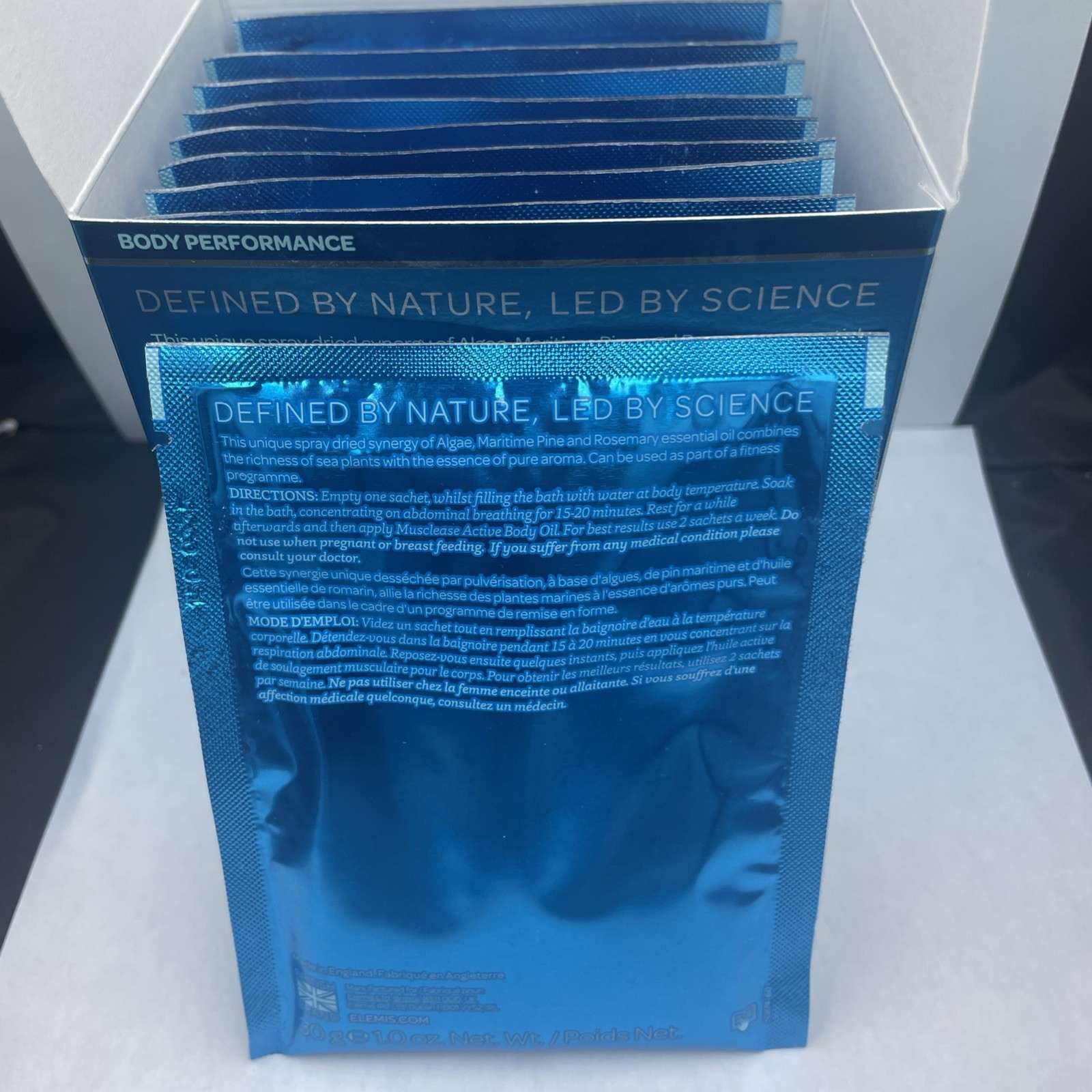 Elemis Musclease Herbal Bath Synergy 10 Sachets 300 g/10.6 oz NEW