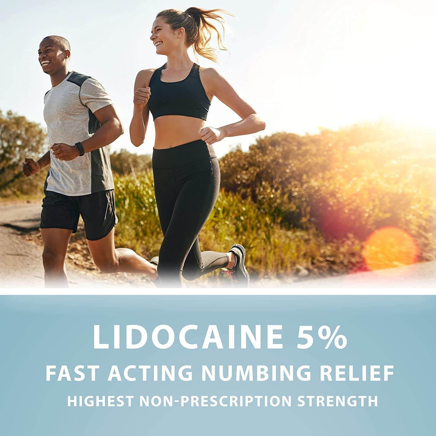Curist Lidocaine Cream 5% 6 oz Tube Numbing Relief 6 oz Bulk Lidocaine 5%