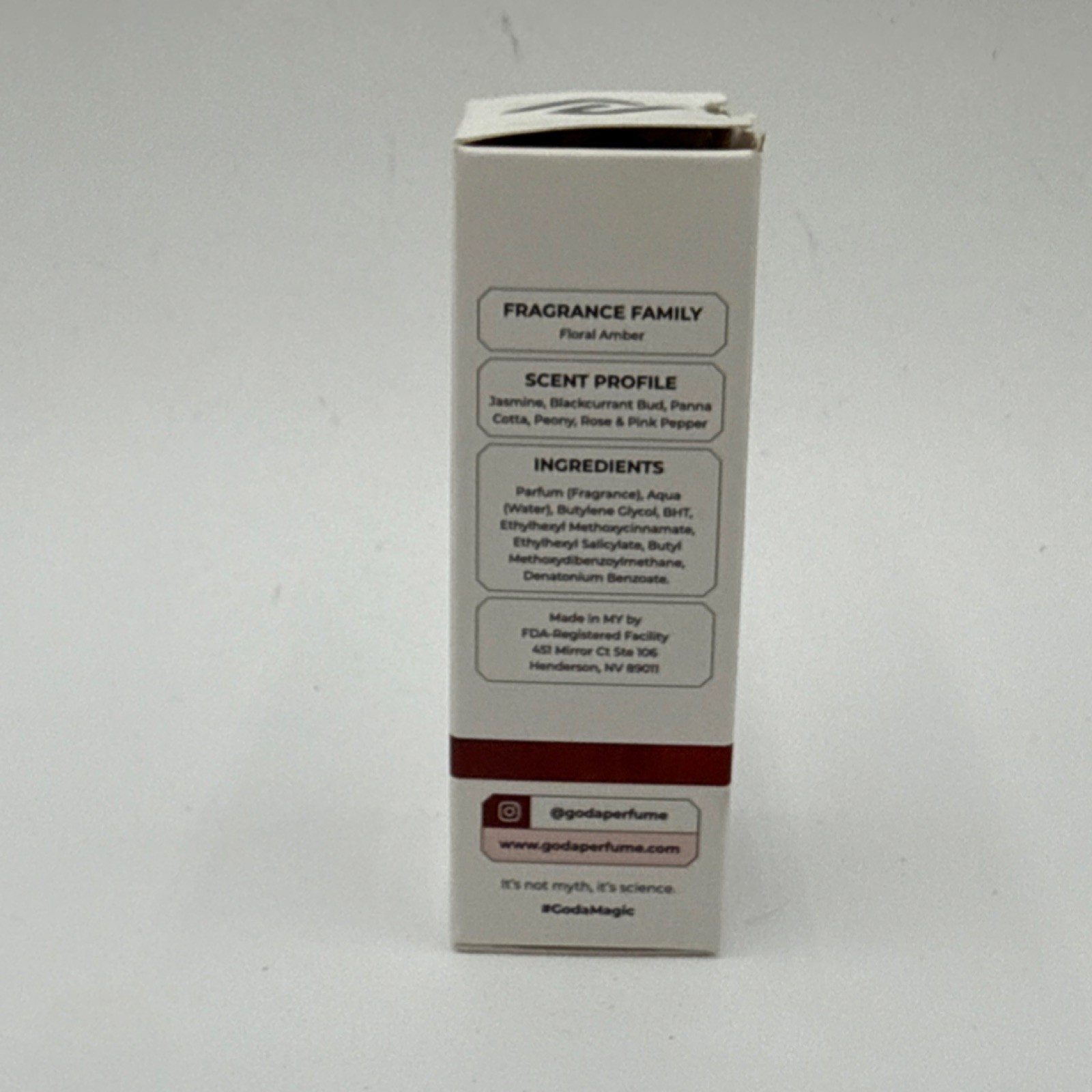Goda For Her Pheromone Infused Perfume 0.5 fl oz 15ml Vegan | Fast Free Shipping