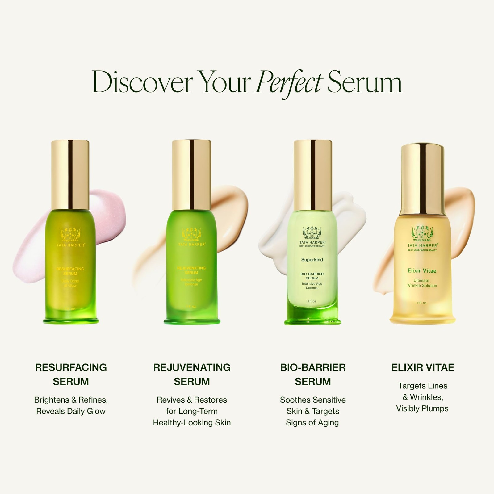 Tata Harper Rejuvenating Serum, Anti-Aging Face Serum for 1 Fl Oz (Pack of 1)