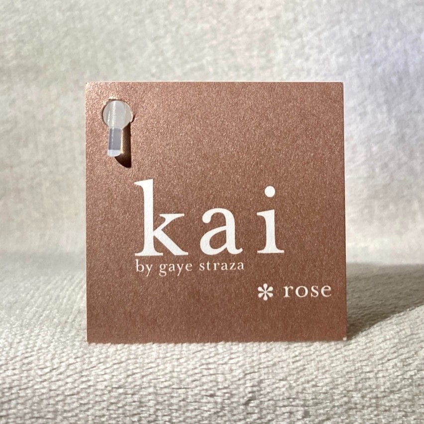 Kai Rose Perfume Oil by Gaye Straza Sample Size Vial w/ Card *SIZE NOT SPECIFIED