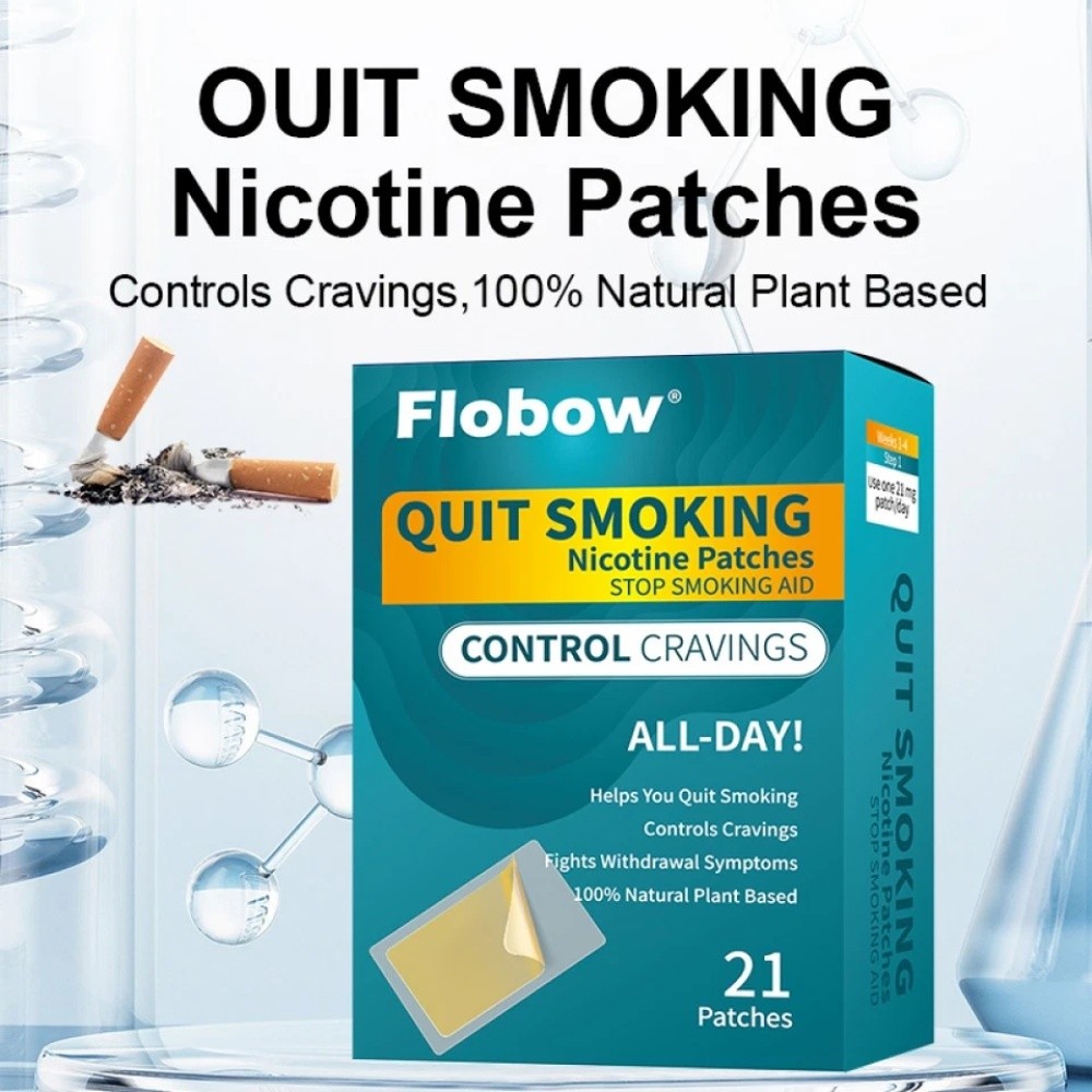 Nicotine Transdermal System Patch Step 1 21 mg 21~420 Patches Stop Smoking Aid