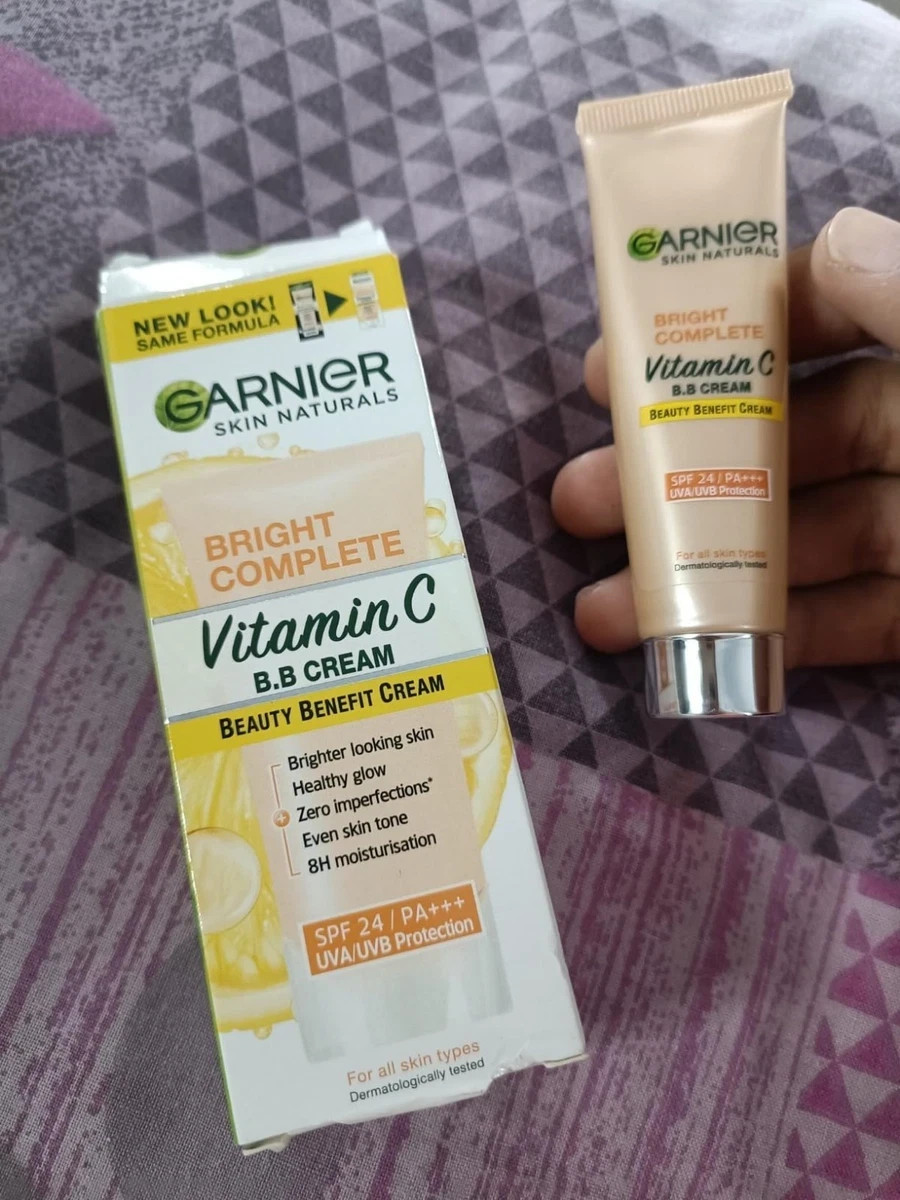 2X New Garnier Skin Naturals BB Cream Miracle Skin, Light to Medium 18ml