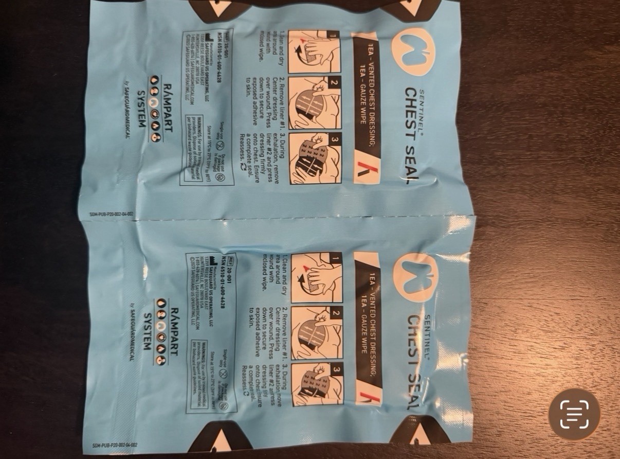 IFAK Trauma First Aid Kit – Tourniquet CELOX Israeli Bandage Chest Seal – NEW