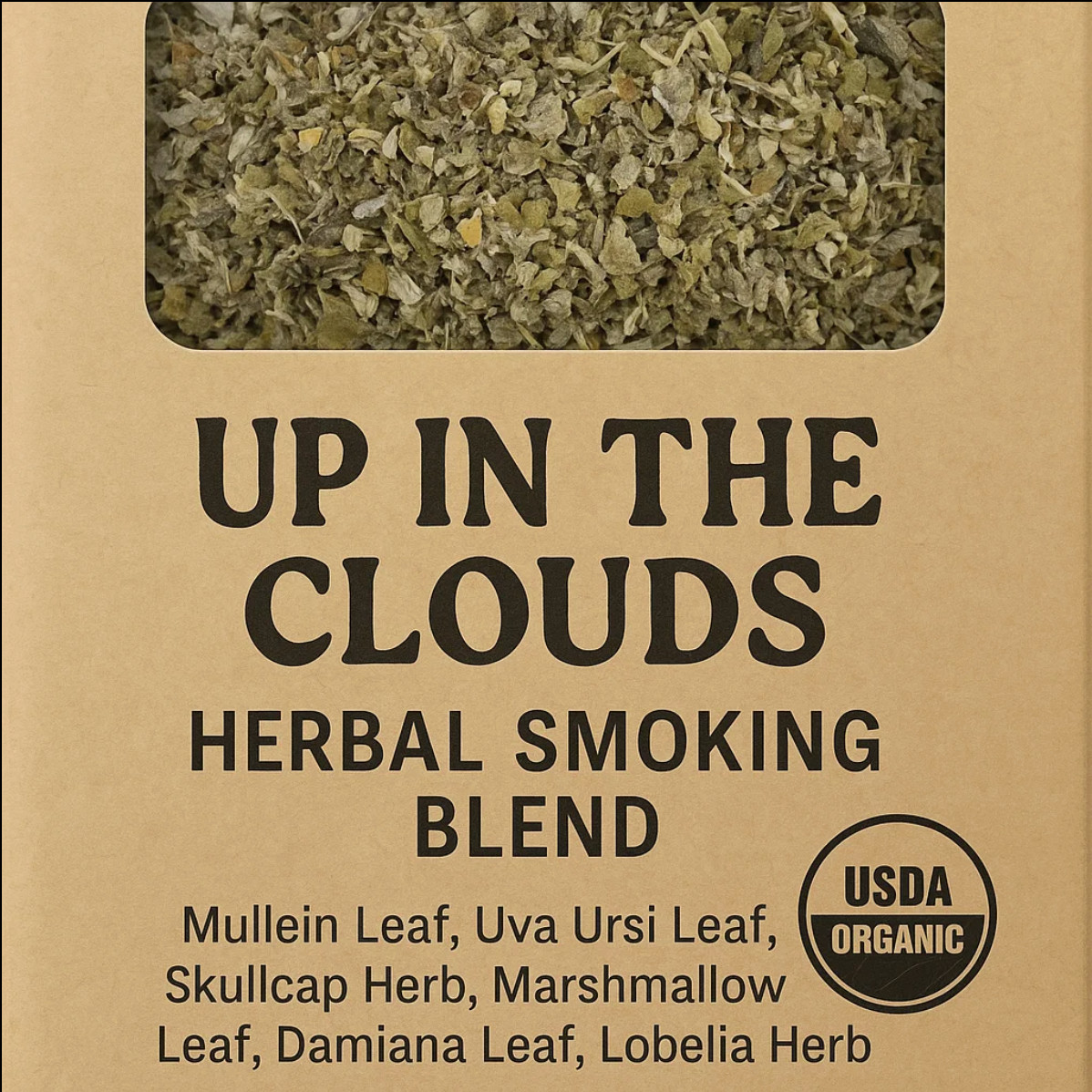Up In The Clouds Herbal Blend Alternative ( Mullein, Damiana, Lobelia, & More)