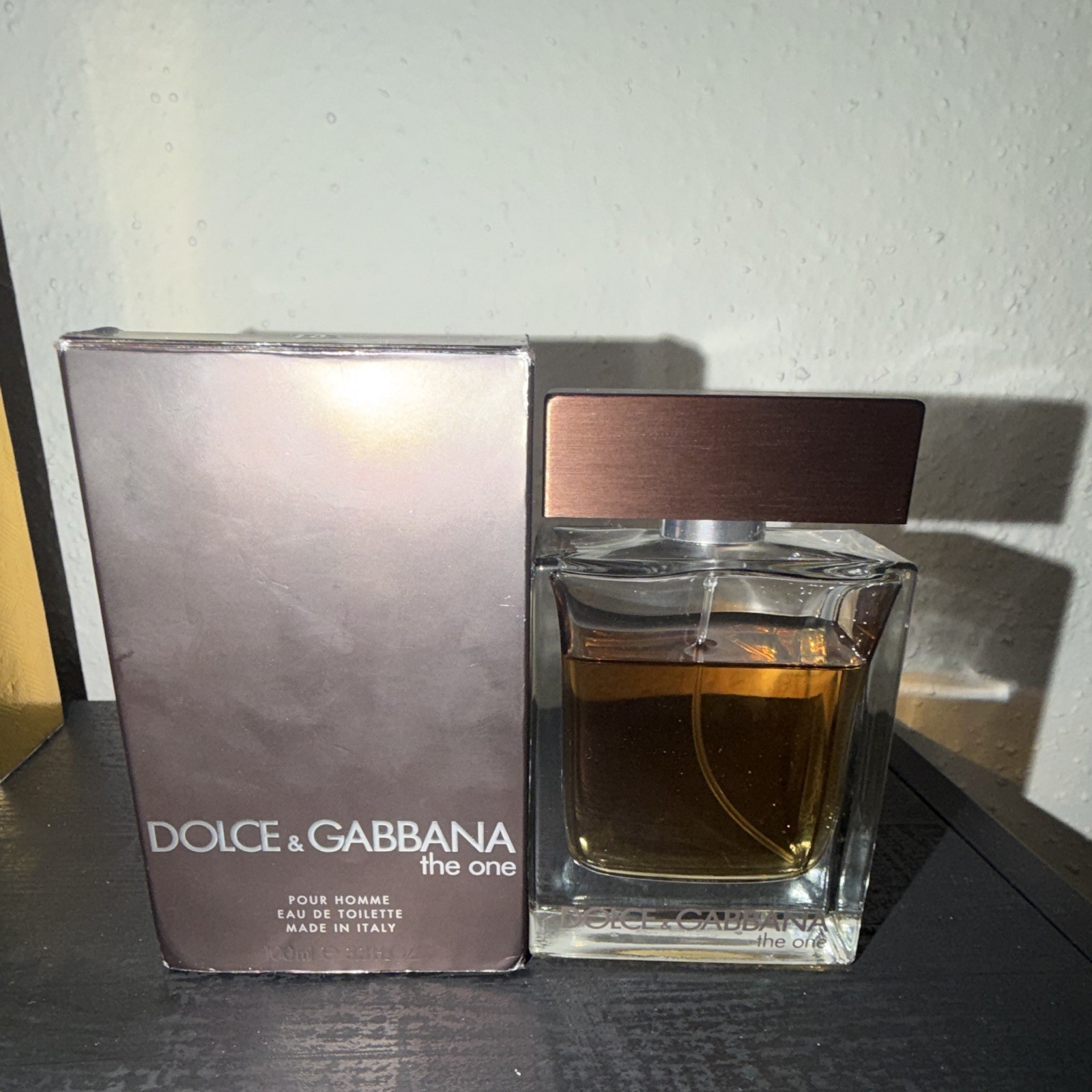 Dolce & Gabbana The One Pour Homme Eau de Toilette Spray 3.3 fl oz Basil