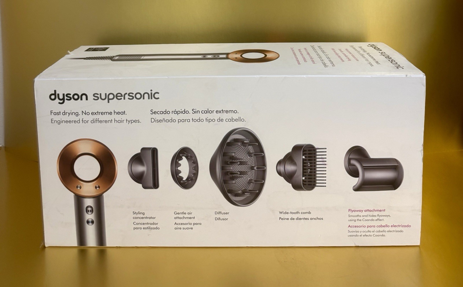 Dyson Supersonic Hair Dryer Nickel/Copper