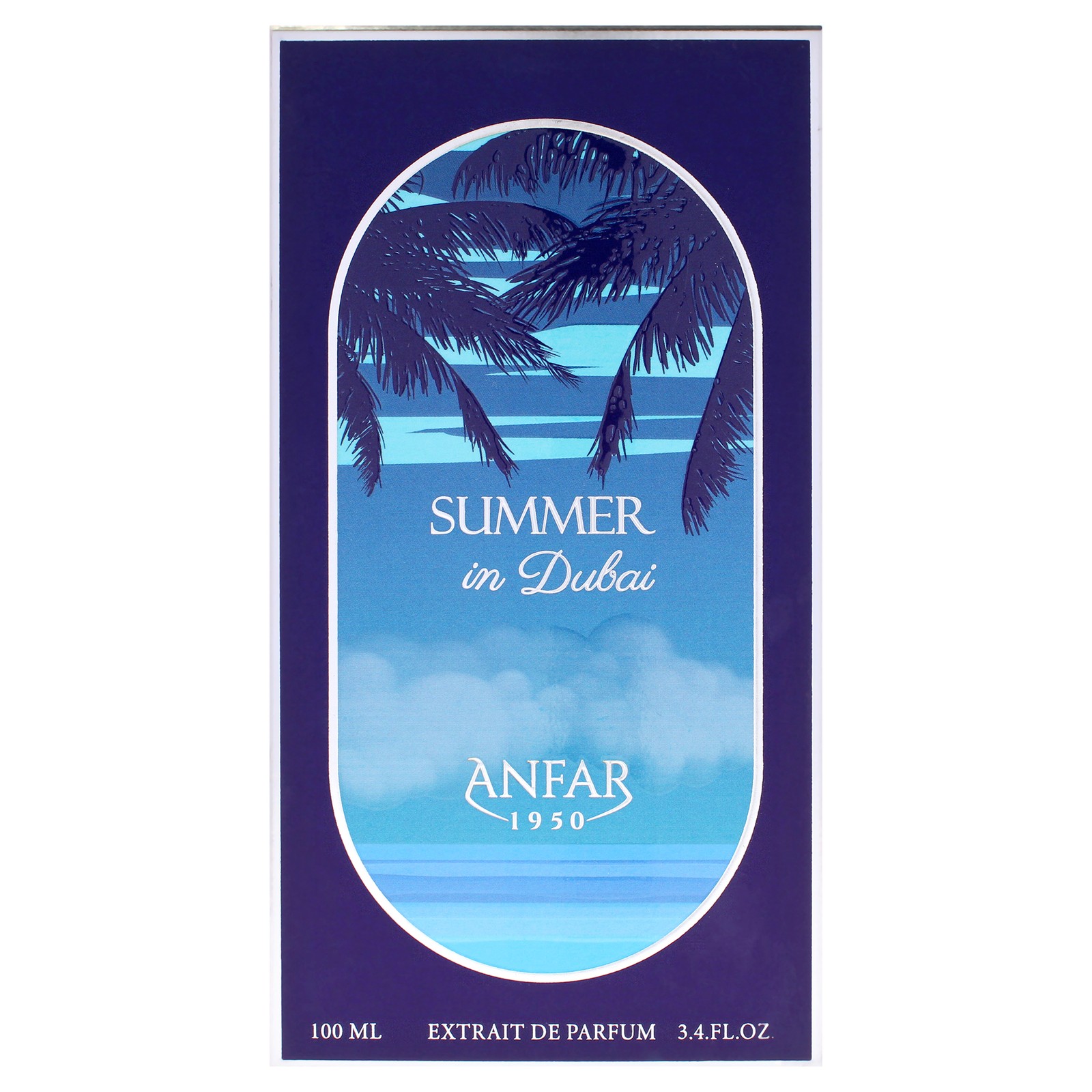 Summer in Dubai by Anfar for Men – 3.4 oz Extrait De Parfum Spray