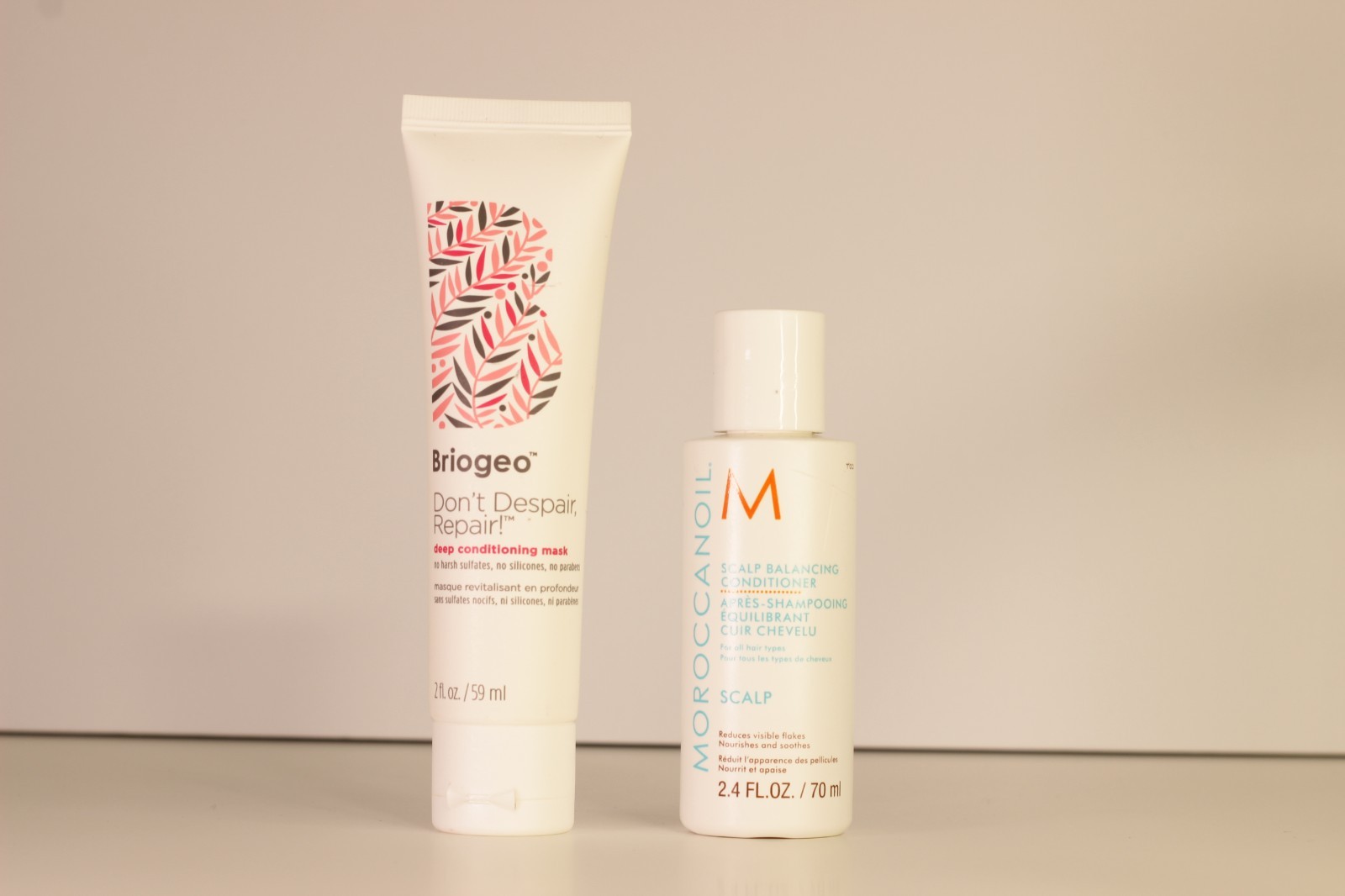 Briogeo Repair Hair Mask 2oz + Moroccanoil Scalp Conditioner 2.4oz Duo