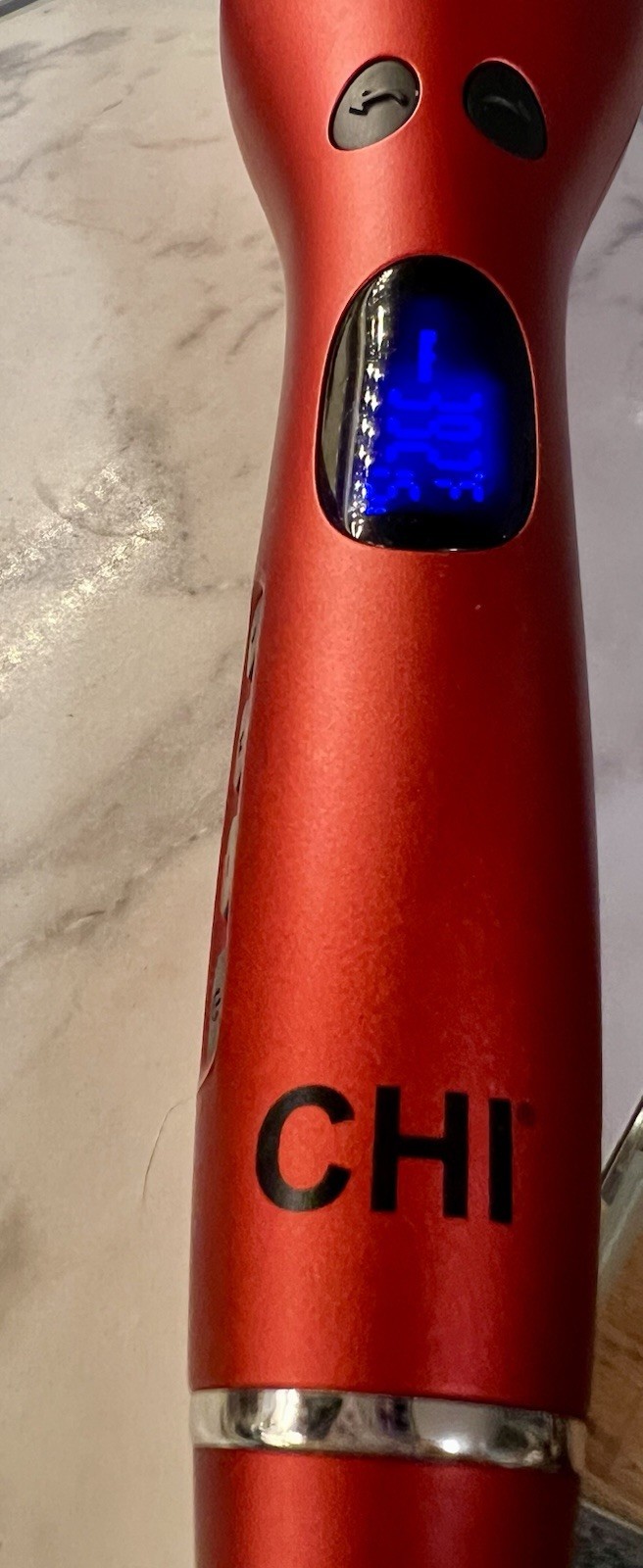 CHI Spin N Curl CA2288 1 in Ceramic Curling Iron Temp Display 3 Heat 410°F