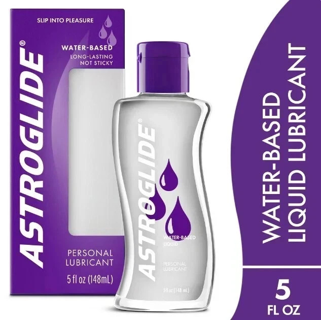 Astroglide Liquid Water Based Personal Lube Condom Compatible Lube 5 Oz