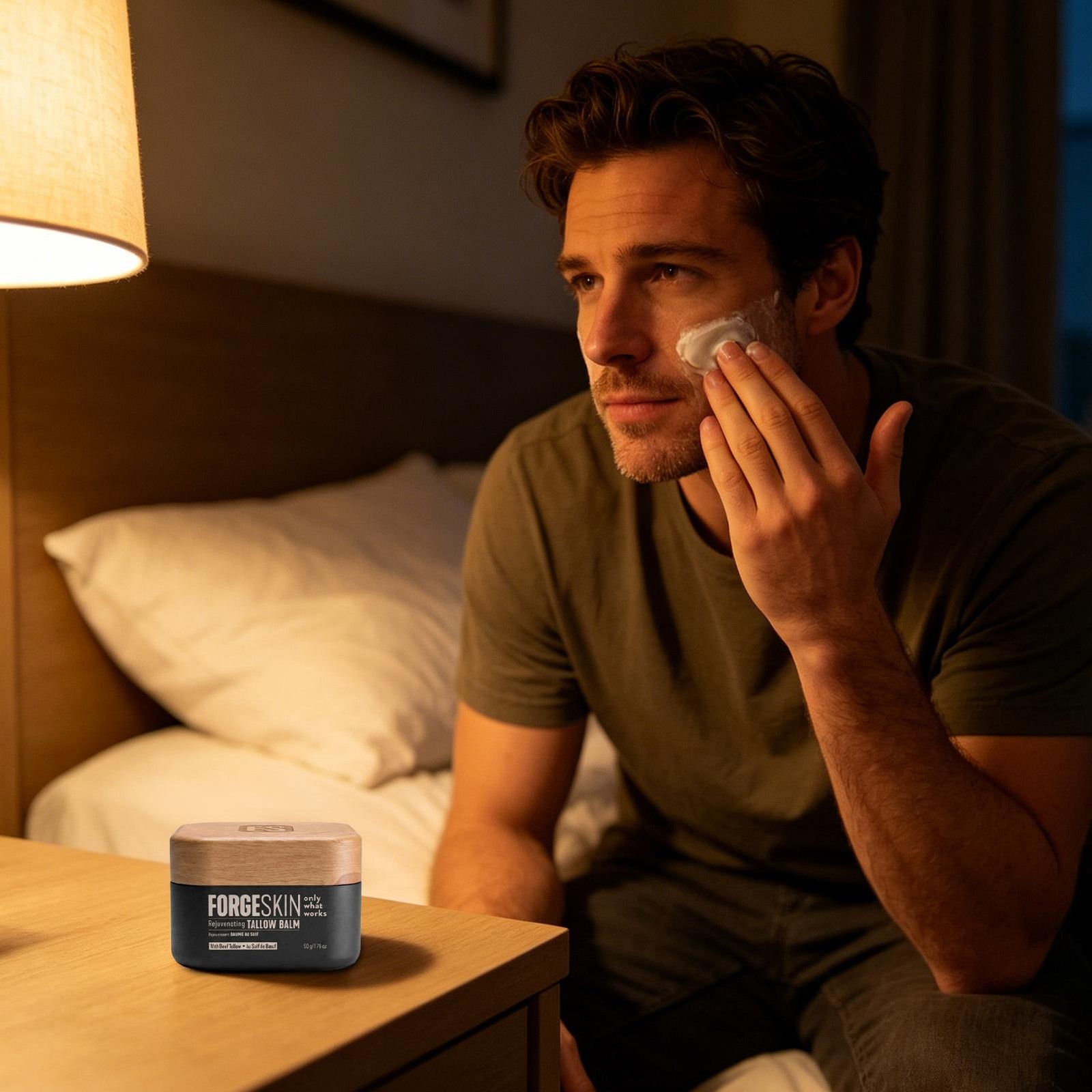 Forge Skin Men’s Beef Tallow Face Balm Cream 50g New Formula Free Shipping