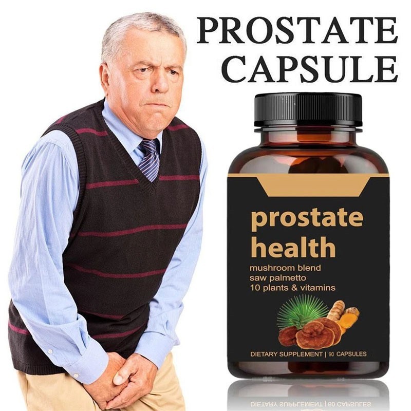 Prostate Health Capsules Support for Men’s Wellness Natural Body-Care 90 Capsule