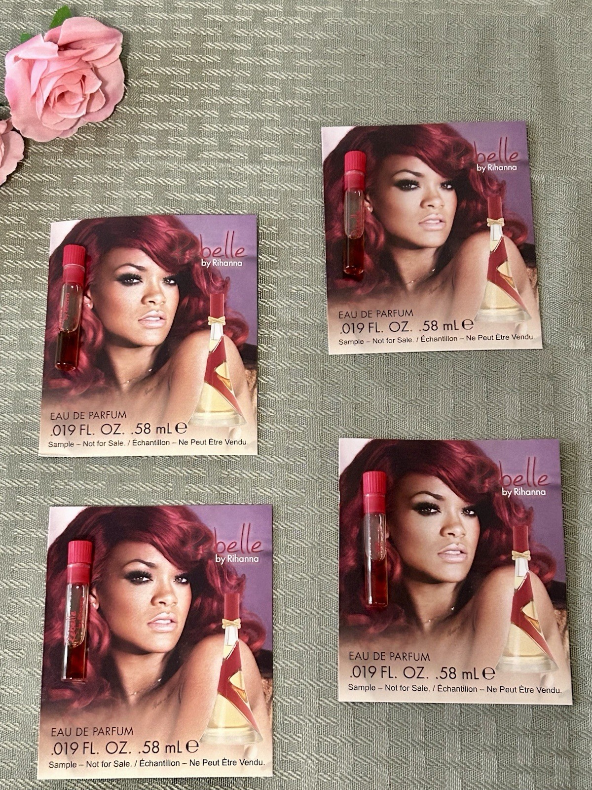 Rihanna Rebelle Perfume Samples- 4pcs