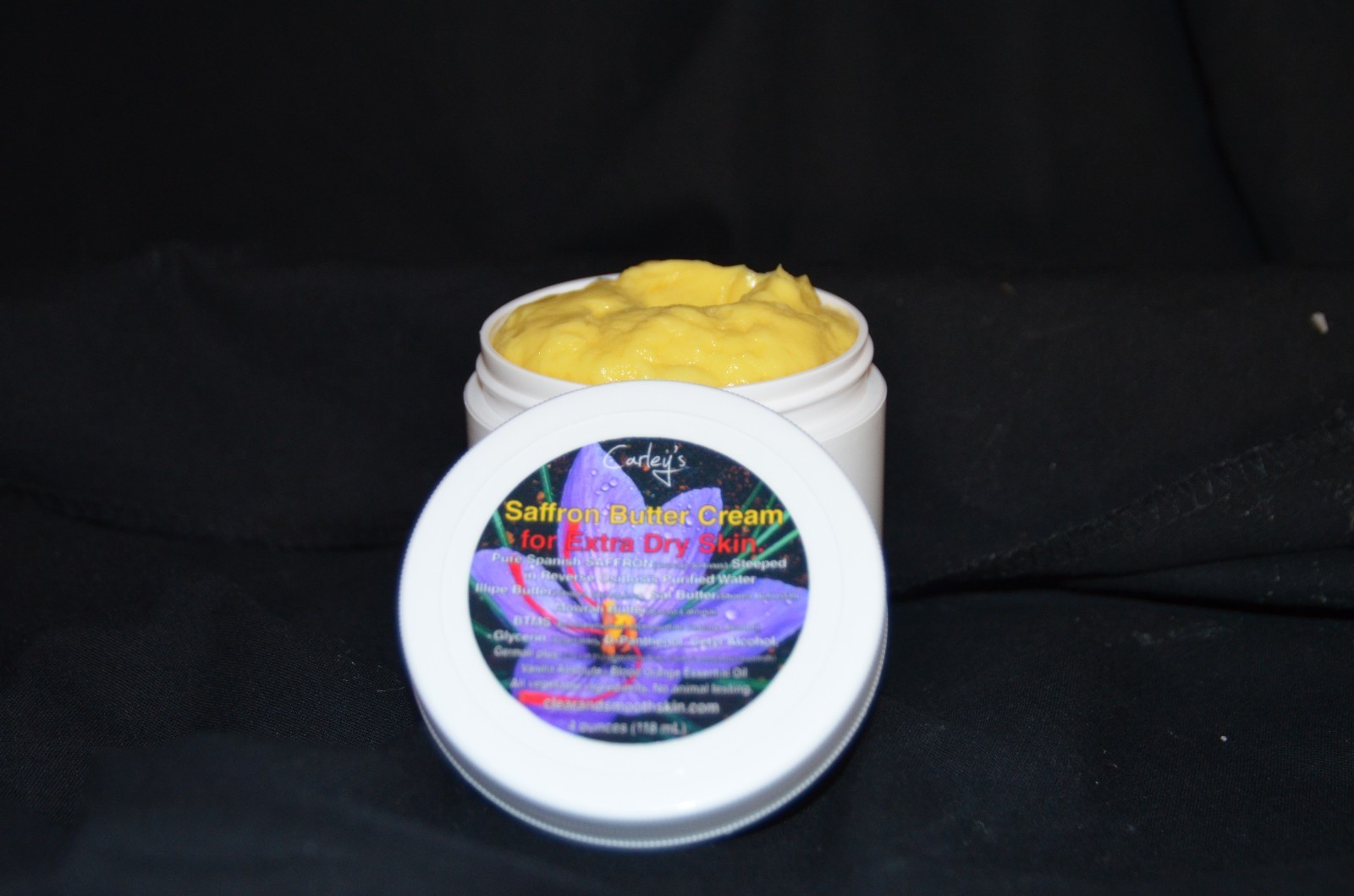 Dry Damaged Skin? Saffron Butter Cream Moisturizer. Feel the relief!