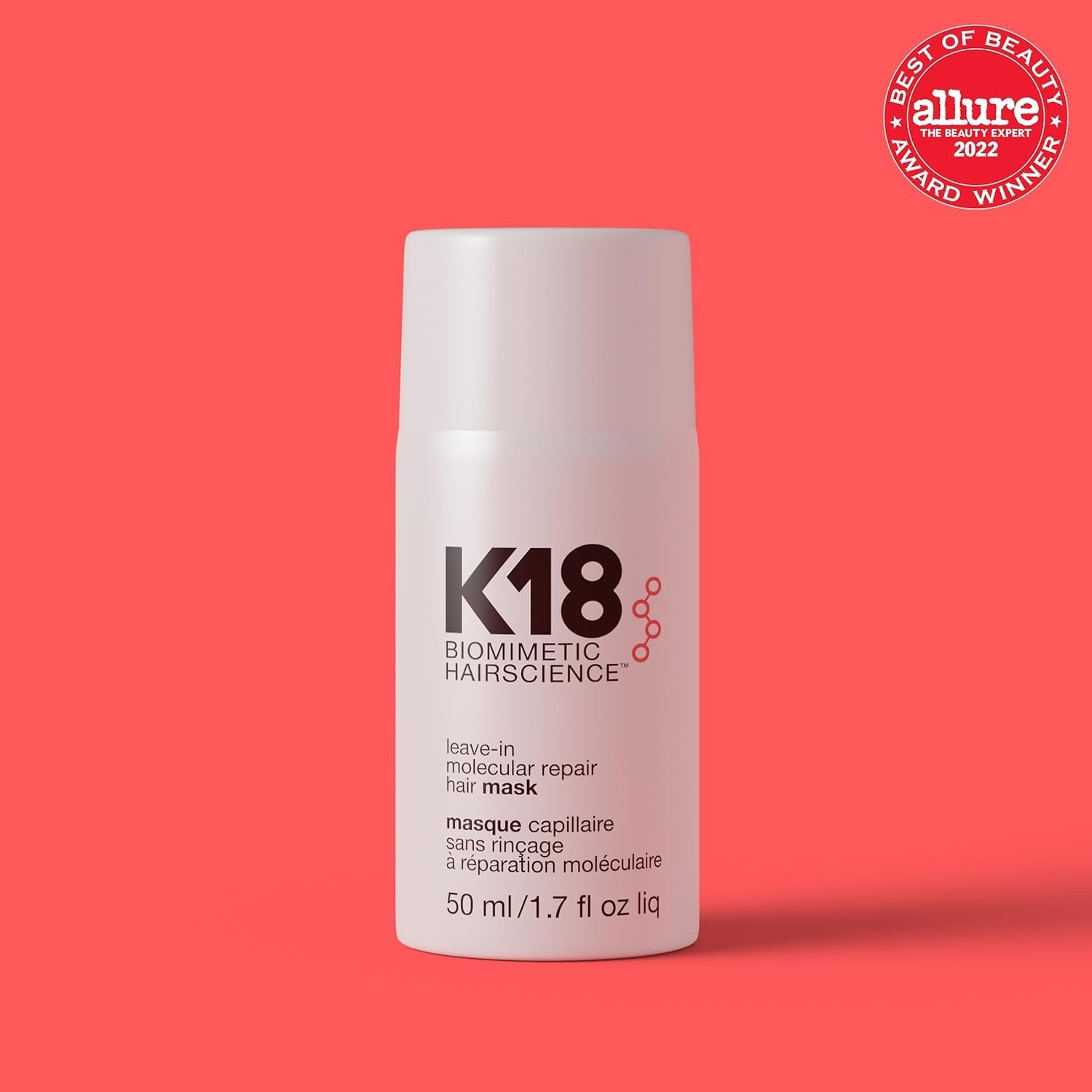 K18 Leave In Molecular Repair Hair Mask Biomimetic Hairscience 50 ml / 1.7 fl oz