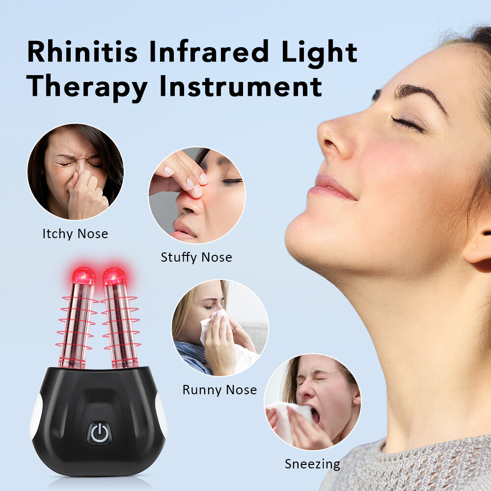 Red Light Nasal Respirelief Therapy Instrument For Nose Rhinitis Care Allergic