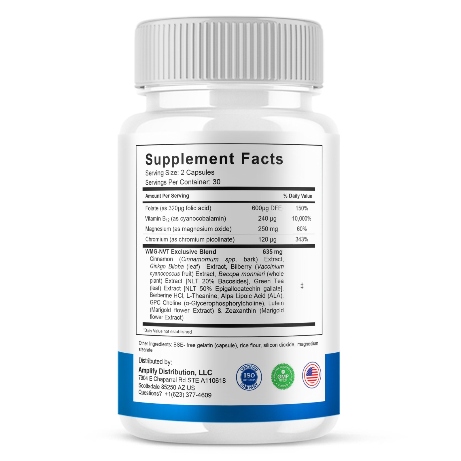 VisioCore Advanced Formula, Visio Core Eye Care Support (60 Capsules)