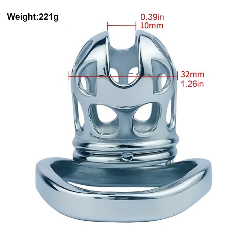 Breathable Metal Men’s Intimate Device Secure Comfort Wear For Adult