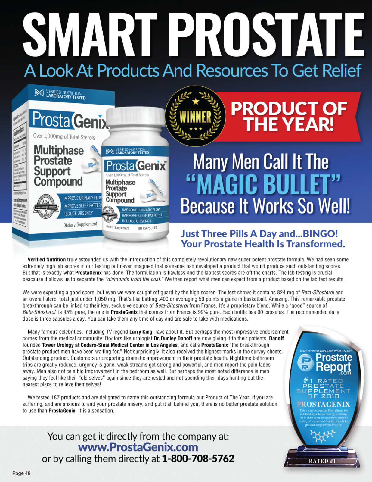 ProstaGenix – Authentic Product Straight From The Manufacturer