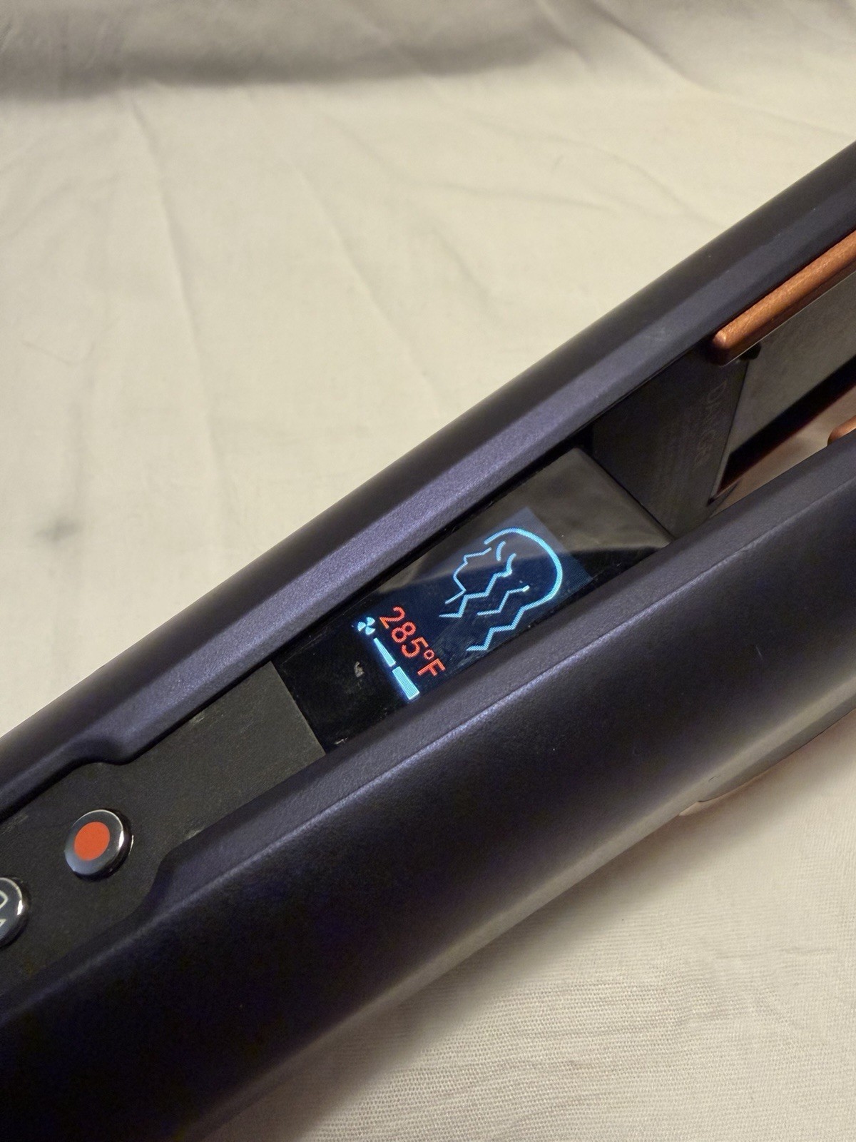 Dyson Airstrait HS06 Prussian Blue Copper Wet Dry Straightener w Mat