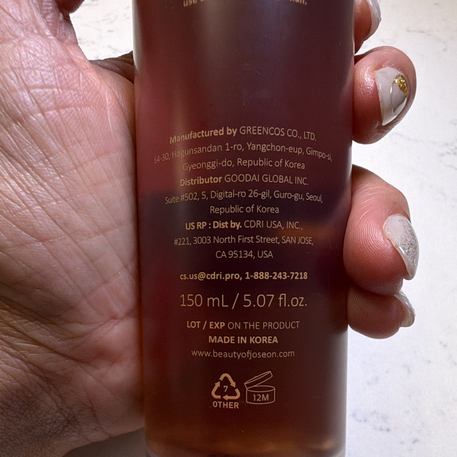 Beauty of Joseon Ginseng Essence Water for Face 150 mL / 5.07 fl oz