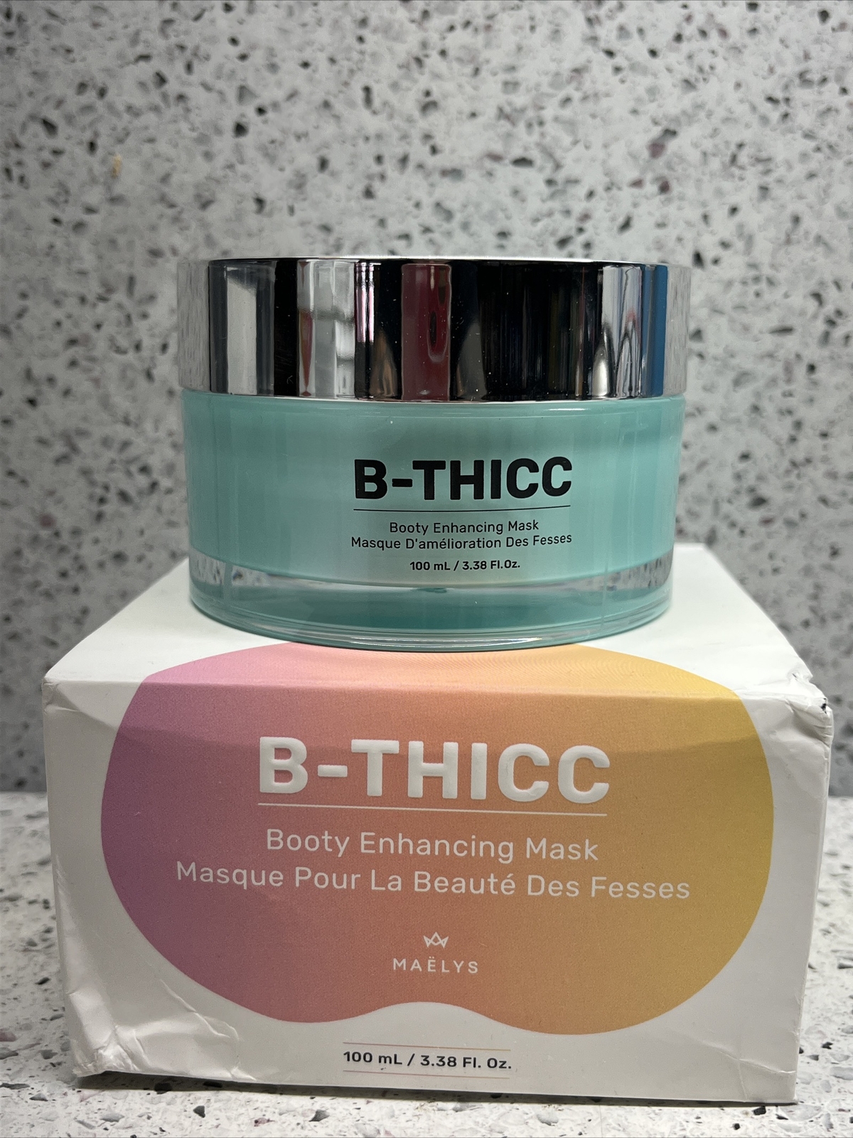 Maelys B-THICC Booty Enhancing Mask 3.38 oz NEW In Box Free Shipping.