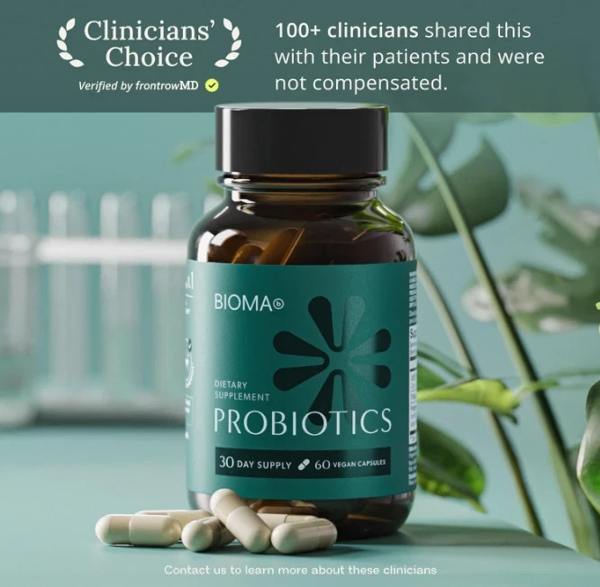 3 Pack BIOM Probiotics for Digestive Health & Gut Support for Men & Women