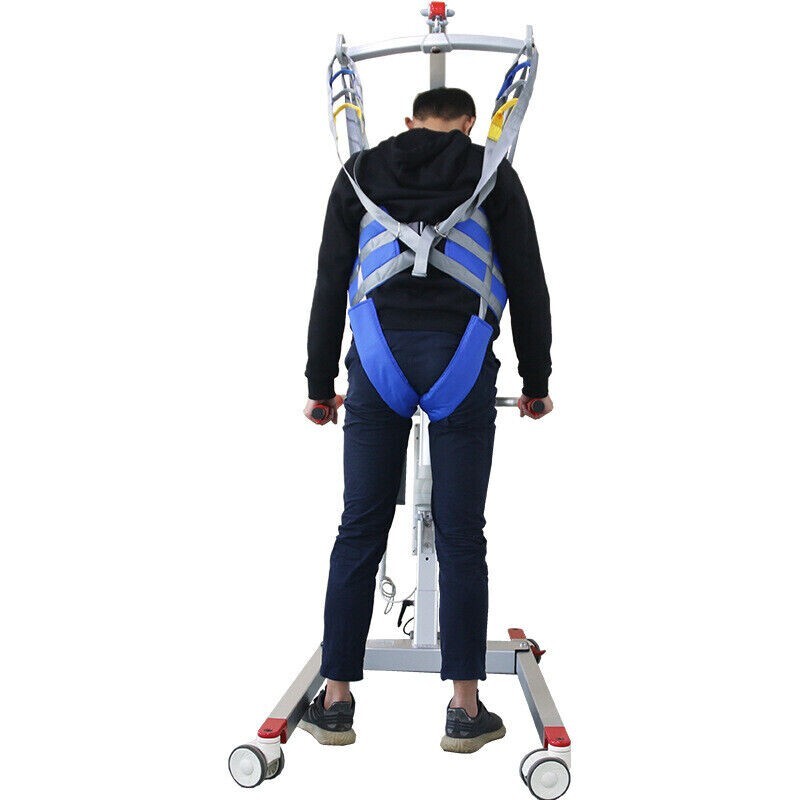 Full Body Lift Sling Hover Patient Walking Standing Aid Adjustable Waist Range
