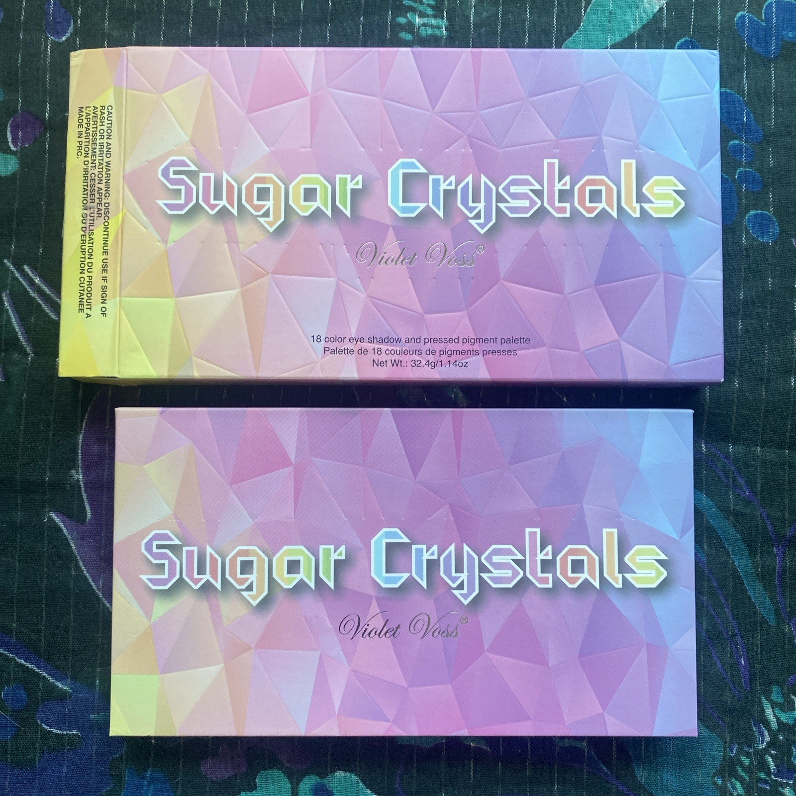 Sugar Crystals Violet Voss Eyeshadow Palette 52.4 g/1.14 oz NEW 🍑
