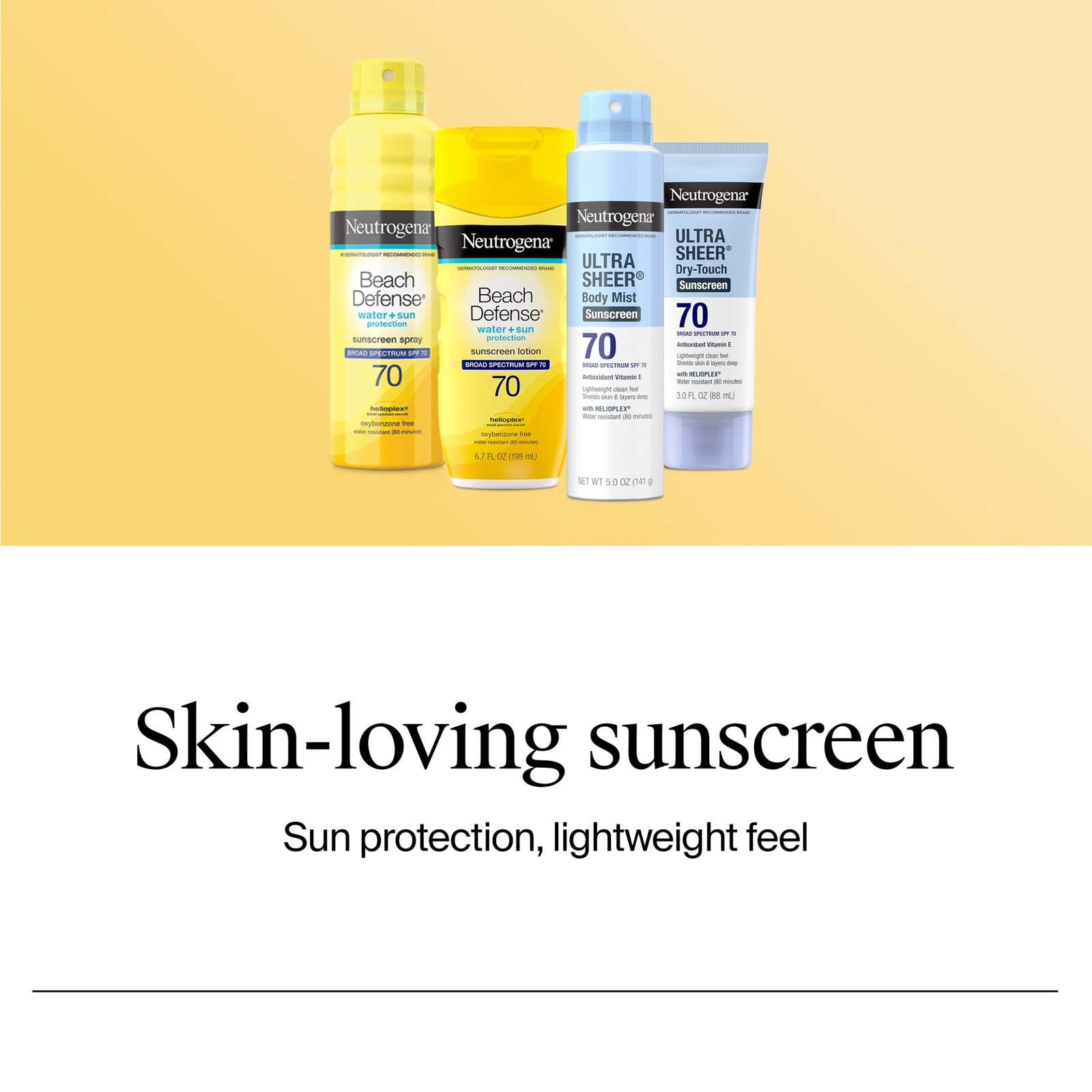 Neutrogena Ultra Sheer Dry Touch Sunscreen Lotion SPF 45 Broad Spectrum UVA…