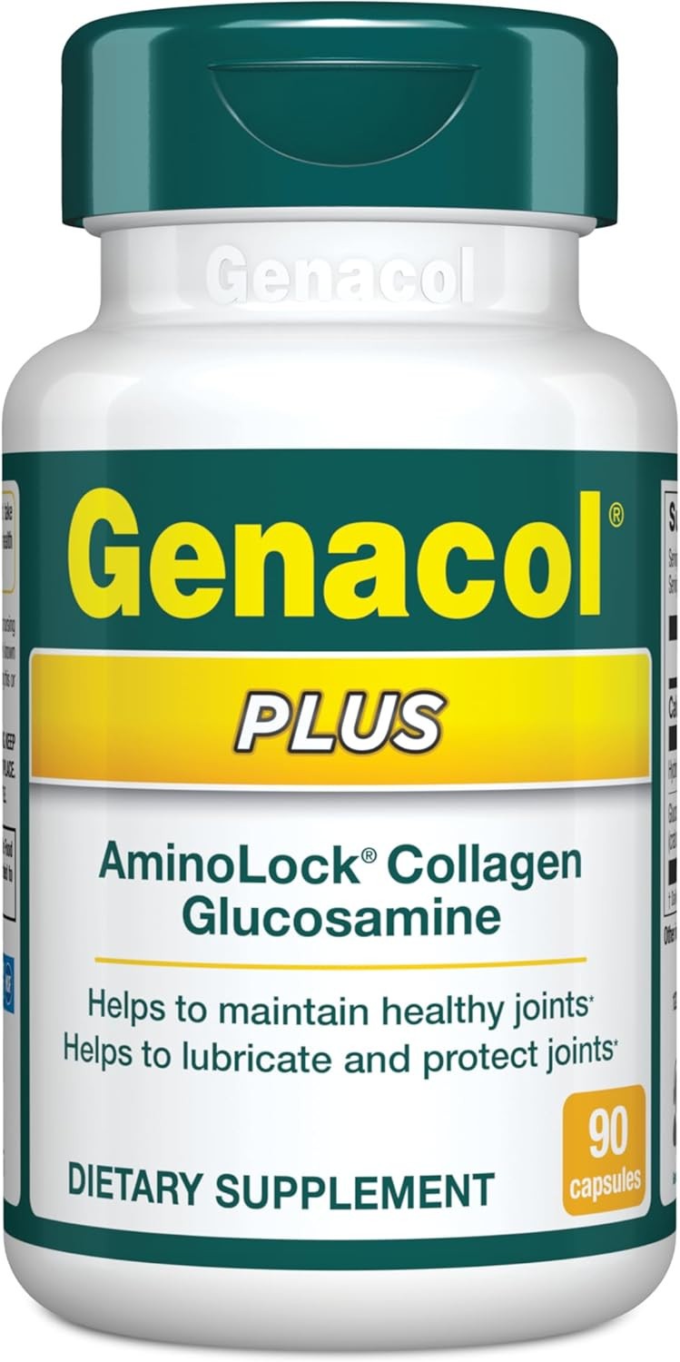 Genacol Plus Glucosamine & Collagen Joint Health Supplement 90 Capsules