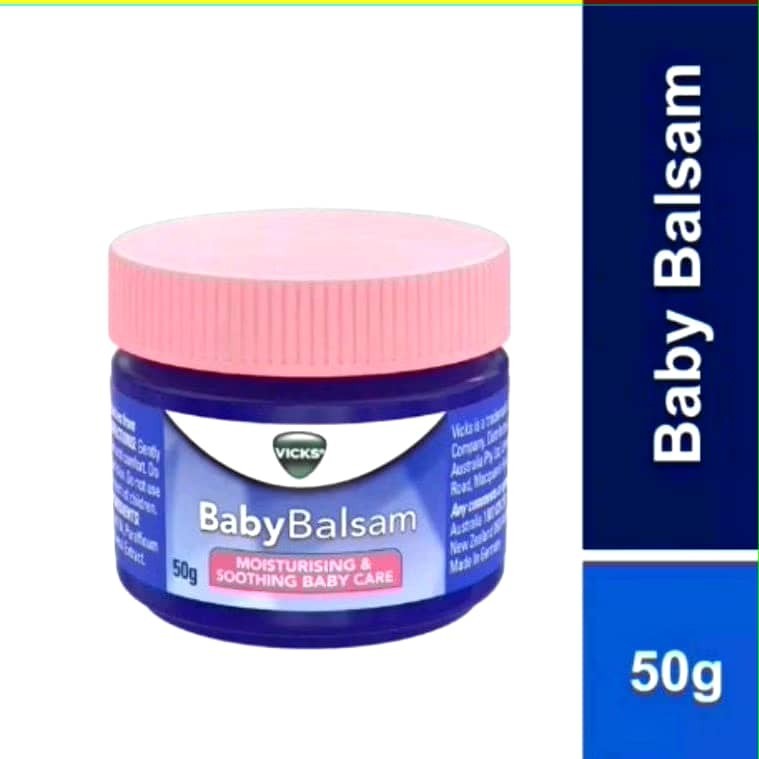 Vicks Baby Balsam 50g Moisturizing Soothing Baby Care FREE EXPRESS SHIPPING
