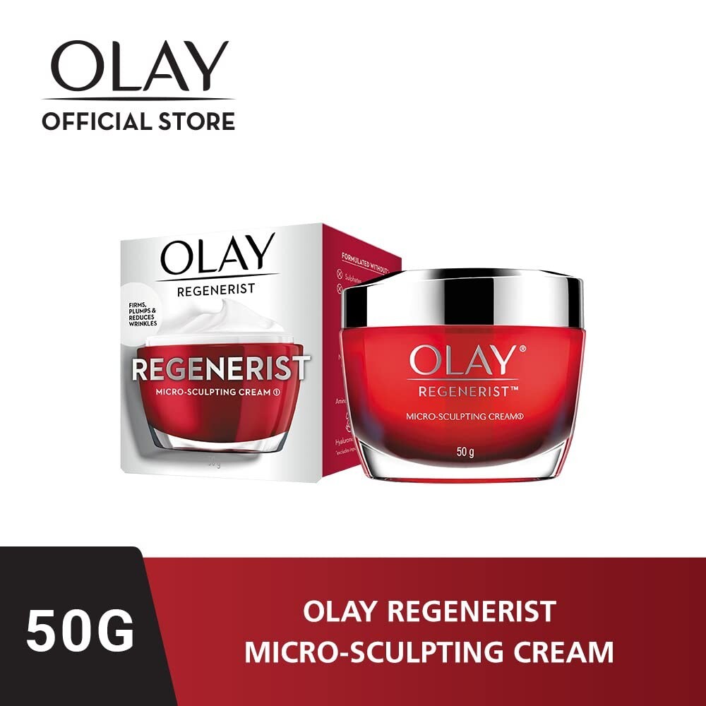 Olay Regenerist Micro Sculpting Anti Aging Cream Moisturizer, 1.7 oz