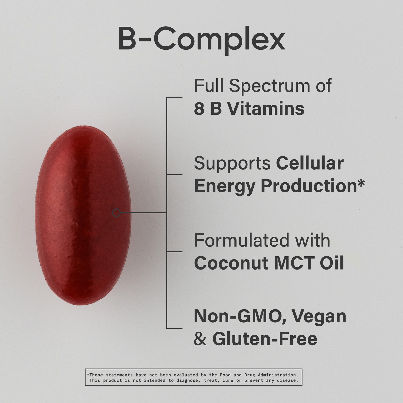 Vitamin B-Complex (60 veggie softgels)