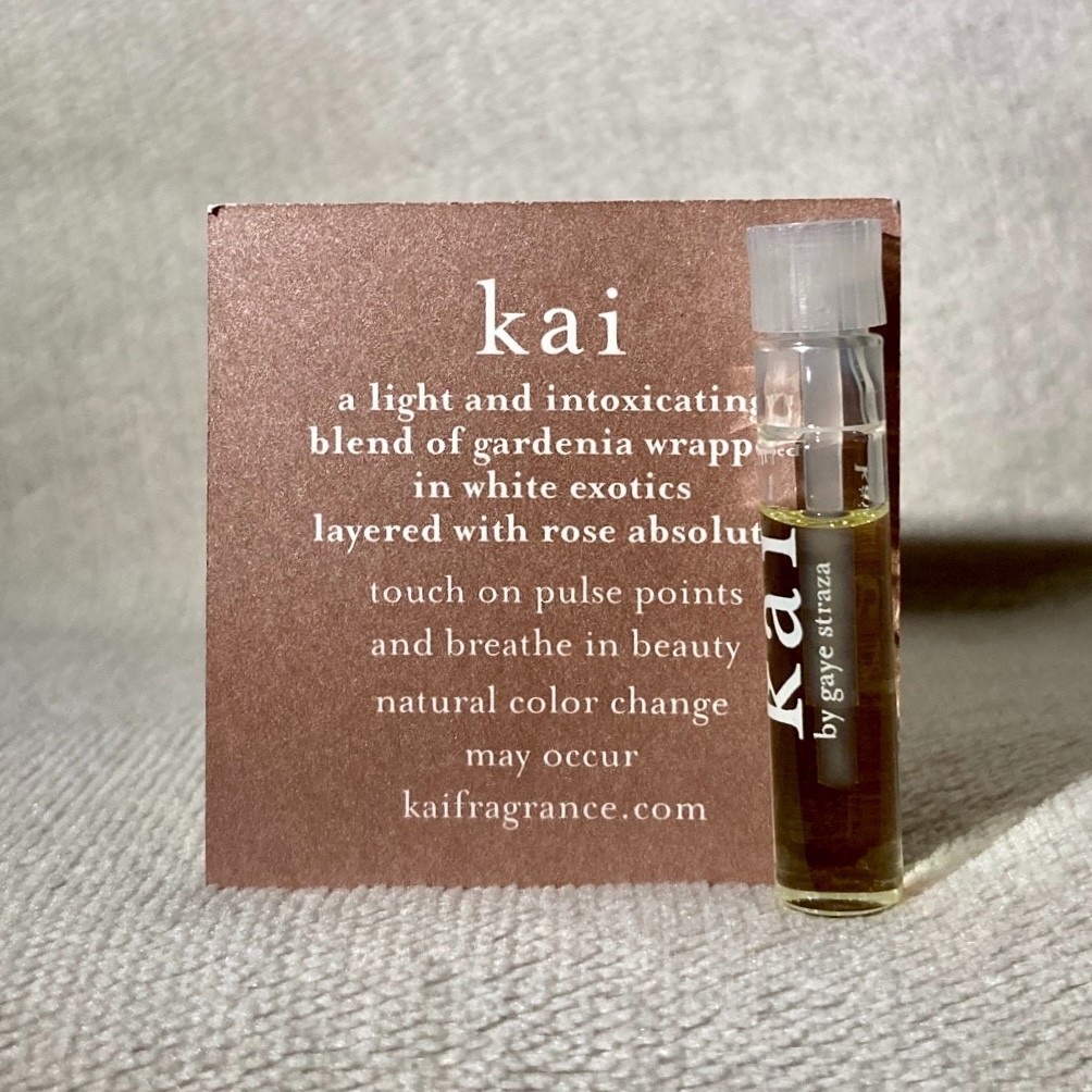 Kai Rose Perfume Oil by Gaye Straza Sample Size Vial w/ Card *SIZE NOT SPECIFIED