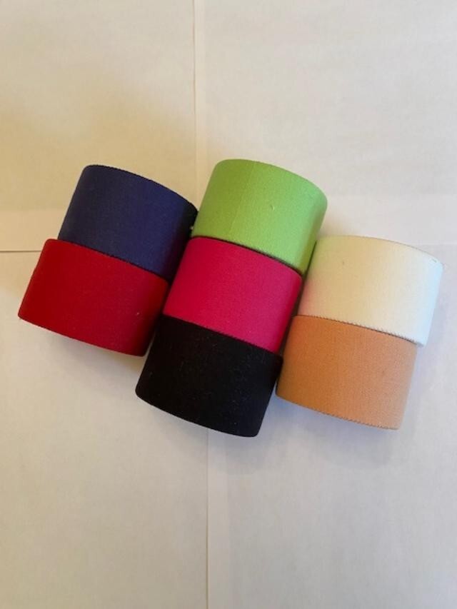 COLORED ATHLETIC TAPE 3 ROLLS 1.5″x10yds. SPECIAL ***