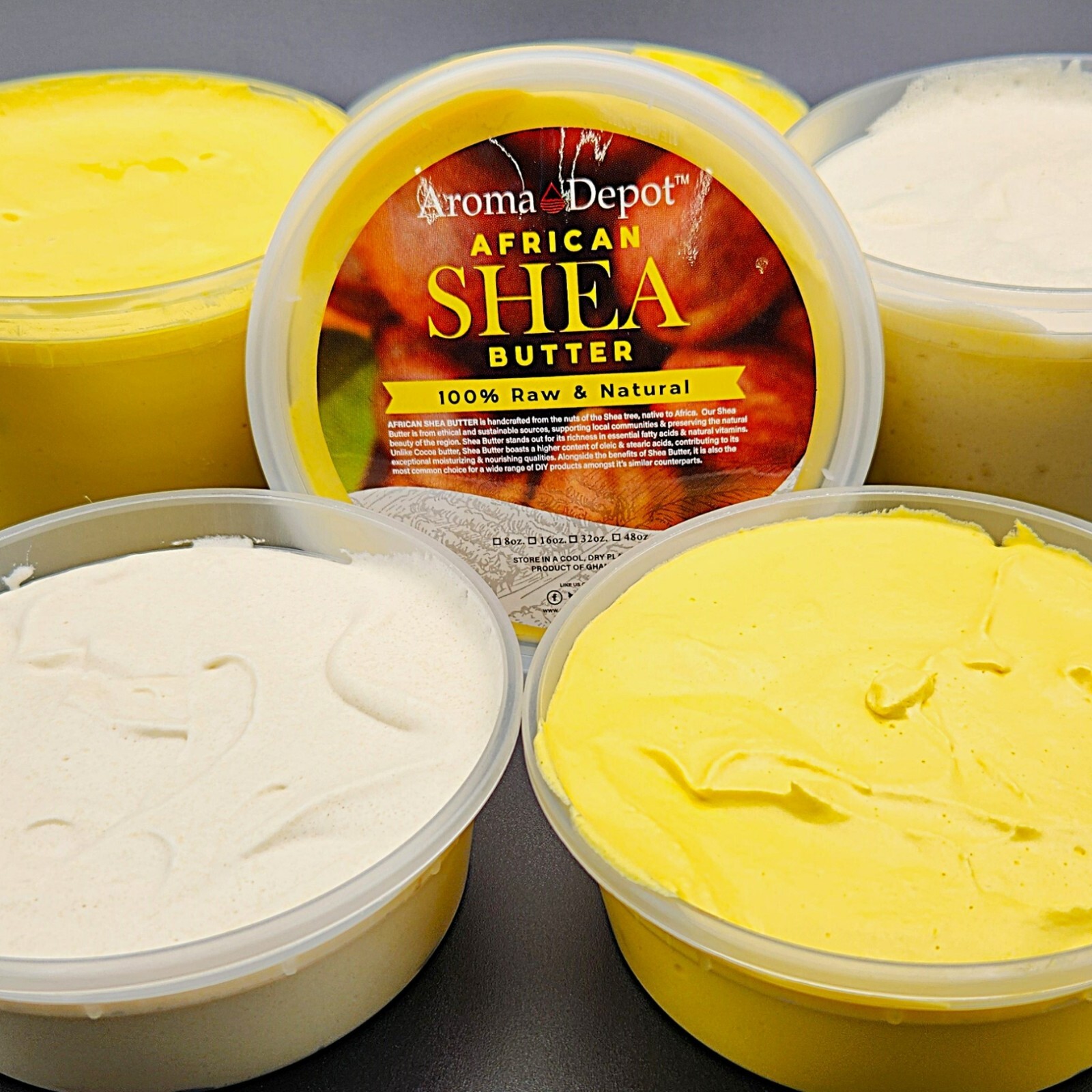 Whipped Shea Butter Unscented Shea Body Butter Moisturizer For Face Hair & Body
