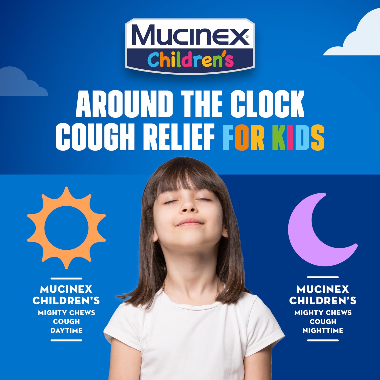 Mucinex Childrens Mighty Chews Kids Cough Medicine Daytime And Nighttime Value