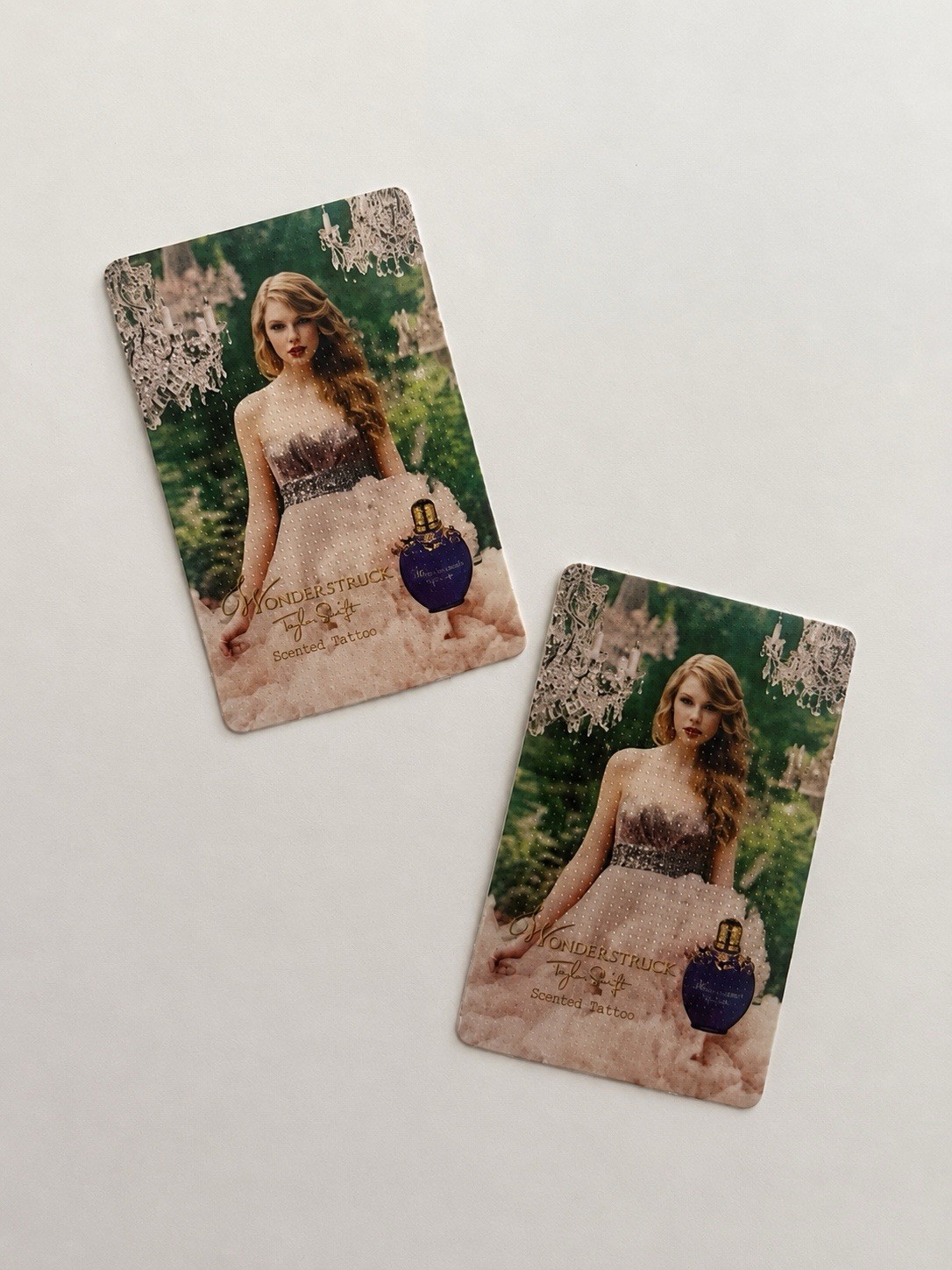 Taylor Swift Wonderstruck Promo Bundle Scented Tattoos & Sealed Air Freshener